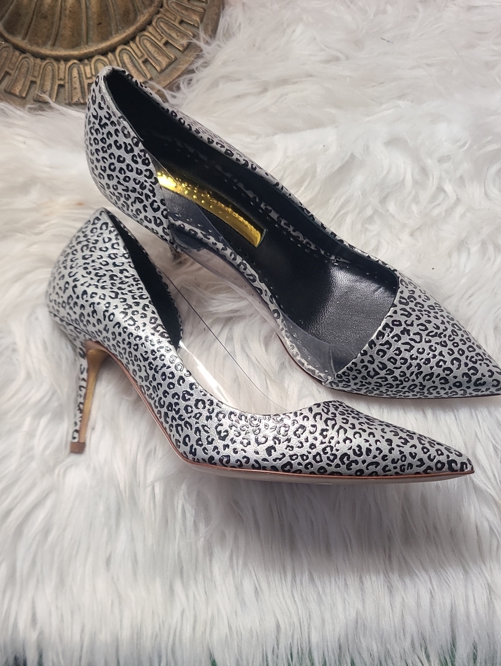RUPERT SANDERSON ANIMAL PRINT SIZE 8